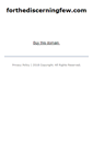 Mobile Screenshot of forthediscerningfew.com